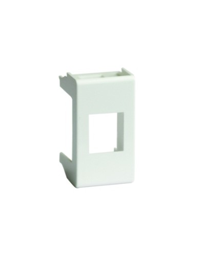 Адаптер для keystone, VIVA, 1 мод, цвет серый DKC 45107 в Сергиевом Посаде Аксессуары для стоек и шкафов Pintop.ru