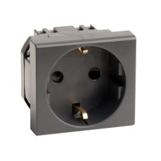 Розетка RJ-45 кат.5E,Viva,1 мод., черн DKC (45238)