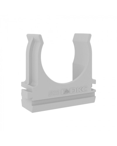 Держатель с защелкой, д.25мм DKC (51025R) в Сергиевом Посаде Держатели, клипсы, скобы Pintop.ru