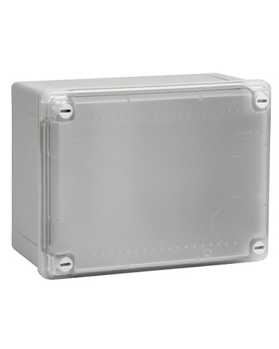 Коробка ответвит. с гладкими стенками, прозрачная, IP56, 240х190х90 мм DKC 54220 в Сергиевом Посаде Распределительные коробки Pintop.ru