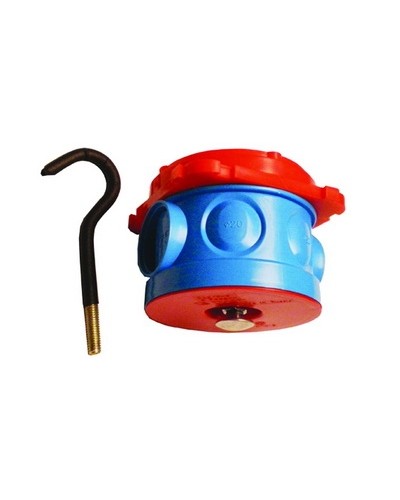 Коробка потолочная с крюком для заливки в бетон, д.70х136мм DKC 59385 в Сергиевом Посаде Аксессуары для кабель-канала Pintop.ru