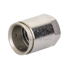 Муфта труба-коробка с внутренней резьбой, ф20мм, IP66/IP67, М20х1,5, никелированная латунь DKC (6112-A20)