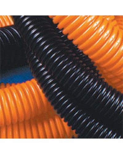 Труба гофрированная ПНД 20 мм с протяжкой тяжёлая DKC 71520 (100 м) в Сергиевом Посаде Труба гофрированная Pintop.ru