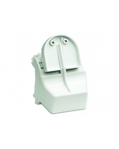 Адаптер для оптоволоконных разъемов 2хST, c системой пломбировки, белый, 2мод. DKC 76618B в Сергиевом Посаде Аксессуары для стоек и шкафов Pintop.ru