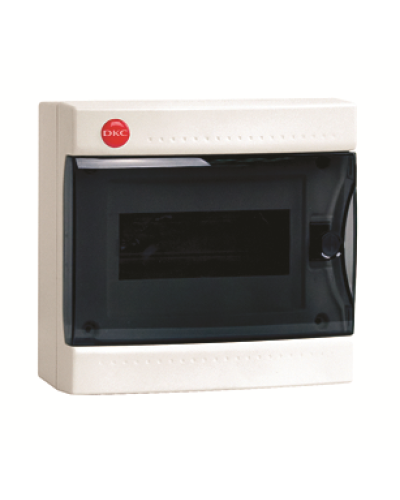 Щиток настенный с усиленным клеммным блоком, 8 модулей, IP41, цвет белый DKC 84708 в Сергиевом Посаде Боксы для автоматов Pintop.ru