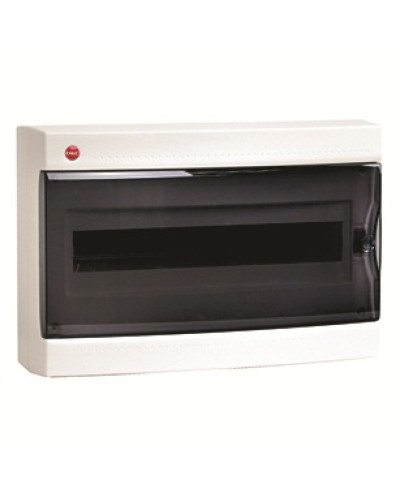 Щиток настенный-18з проз/дв IP40 бел +2 клем.бл ДКС 84918 в Сергиевом Посаде Боксы для автоматов Pintop.ru