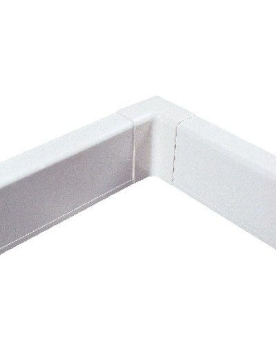 Угол внутренний для плинтусного короба 100х40 мм белый DKC AIR10042 в Сергиевом Посаде Аксессуары для кабель-канала Pintop.ru