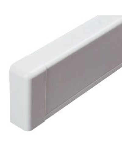 Заглушка для плинтусного короба 100х40 мм белый DKC AIR10045 в Сергиевом Посаде Аксессуары для стоек и шкафов Pintop.ru