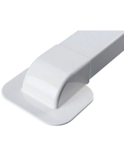 Ввод в стену под углом 90 град. для короба 42х40 мм DKC AIR42408 в Сергиевом Посаде Аксессуары для стоек и шкафов Pintop.ru