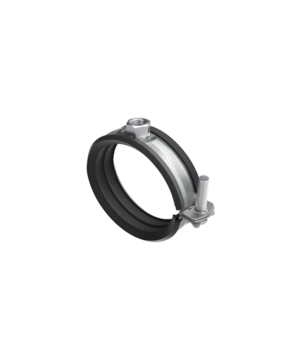 Хомут быстрой фиксации с изоляцией с гайкой М8 для труб d 1 3/4 DKC BHL21134 в Сергиевом Посаде Аксессуары для кабель-канала Pintop.ru