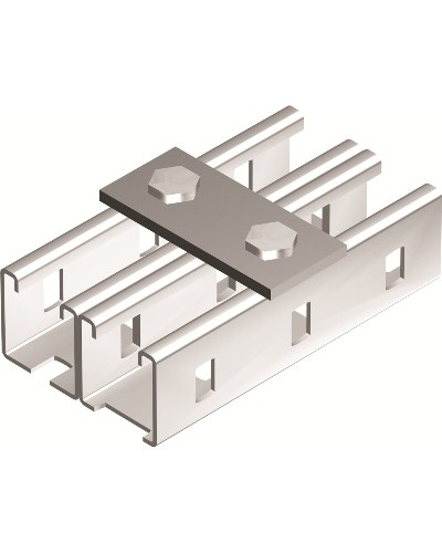 Пластина соединительная, длина 90 мм, 2отв., горячеоцинкованная DKC BMD1011HDZ в Сергиевом Посаде Аксессуары для лотков Pintop.ru