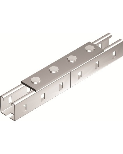 Пластина соединительная, длина 190 мм, 4отв., горячеоцинкованная DKC (BMD1012HDZ) в Сергиевом Посаде Аксессуары для лотков Pintop.ru