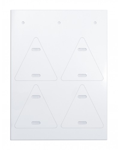 Маркировка для кабеля треугольник 58/55 DKC CIC58554TRW в Сергиевом Посаде Аксессуары для кабель-канала Pintop.ru