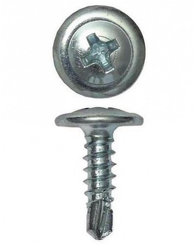 Саморез с пресс-шайбой 4.2x41 со сверлом DKC CM274041 в Сергиевом Посаде Крепеж Pintop.ru