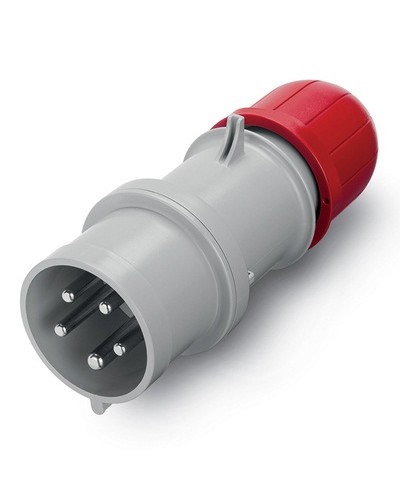 Вилка кабельная IP44 32A 3P+E+N 400V DKC DIS2133237 в Сергиевом Посаде Аксессуары для стоек и шкафов Pintop.ru