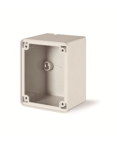 Коробка для настенного монтажа розеток с фланцем 84*106 мм DKC DIS5700032 в Сергиевом Посаде Распределительные коробки Pintop.ru