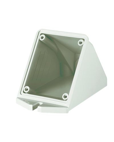 Коробка для настенного монтажа с наклоном розеток с фланцем 84*106 мм DKC DIS5700132 в Сергиевом Посаде Распределительные коробки Pintop.ru