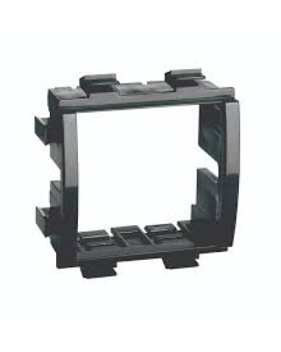 Каркас под 2 модуля Brava, чёрный DKC (F0000MB) в Сергиевом Посаде Блоки розеток Pintop.ru