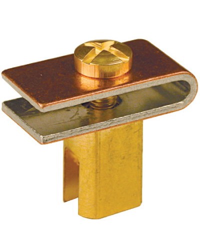 Усиленная клемма заземления для проволочного лотка DKC FC37303 в Сергиевом Посаде Аксессуары для лотков Pintop.ru