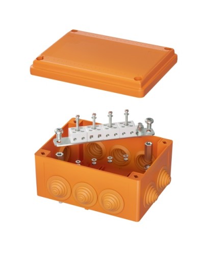 Коробка пластиковая FS с кабельными вводами иклеммниками,IP55,150х110х70мм, 8р, 450V,6A,4мм.кв DKC (FSB21804) в Сергиевом Посаде Распределительные коробки Pintop.ru