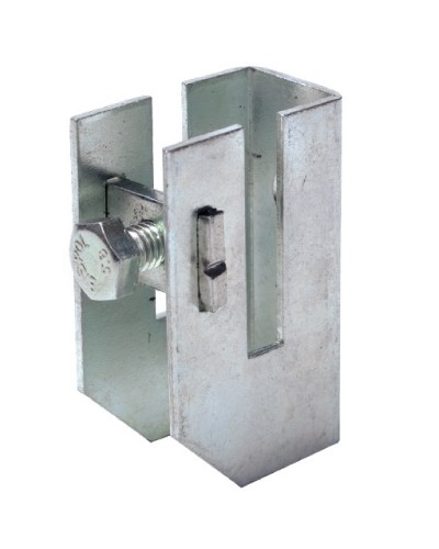 Скоба-держатель полосы с болтом DKC ND2312 в Сергиевом Посаде Держатели, клипсы, скобы Pintop.ru