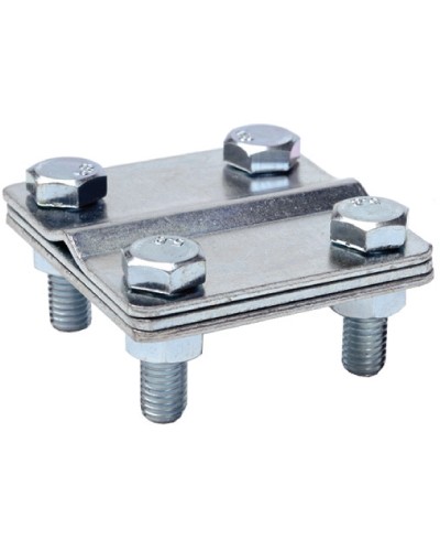 Соединитель пруток - полоса, 80х80 мм DKC NG3101 в Сергиевом Посаде Повороты, муфты, тройники Pintop.ru