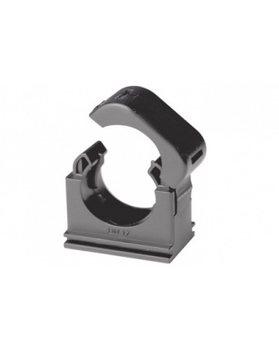 Держатель с крышкой DN 48 мм, полиамид, цвет чёрный DKC (PASW48N) в Сергиевом Посаде Держатели, клипсы, скобы Pintop.ru