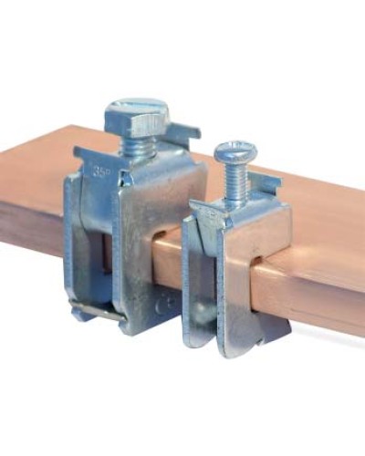 Шинная клемма для кабеля, сечение шины 10 мм, кабель 1,5-16 мм DKC R5BC1016 в Сергиевом Посаде Крепежные изделия Pintop.ru