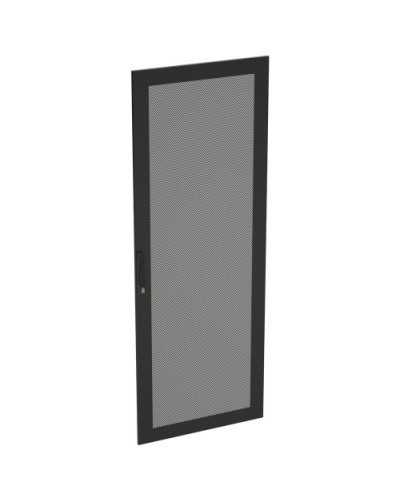 Дверь перфорированная одностворчатая для IT-CQE 2000 x 800 RAL9005 DKC R5ITCPRMM2080B в Сергиевом Посаде Аксессуары для стоек и шкафов Pintop.ru