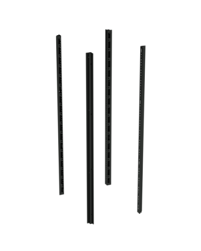 Стойки вертикальные для 19 IT-CQE, В=2000мм, 4шт, RAL9005 DKC (R5KMN20B) в Сергиевом Посаде Аксессуары для стоек и шкафов Pintop.ru