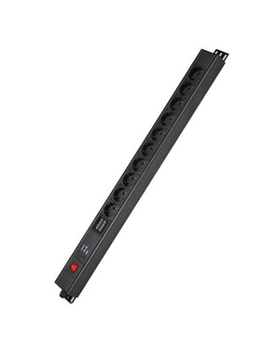 Блок распределения питания вертикальный для 19 шкафов DKC R5VSH10SWOPAM в Сергиевом Посаде Блоки розеток Pintop.ru