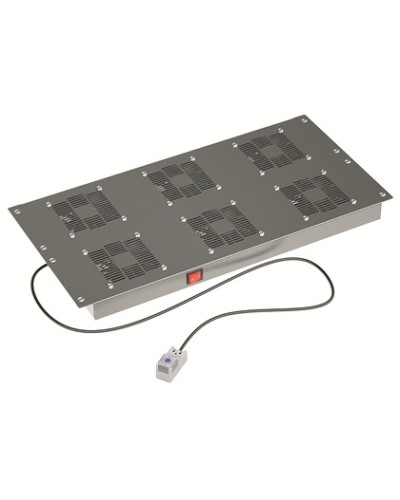 Потолочный вентиляторный модуль, с термостатом 6 вент. для крыши Ш=800мм DKC R5VSIT8006FT в Сергиевом Посаде Вентиляторные модули Pintop.ru