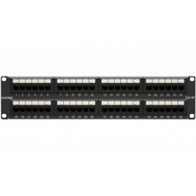 Патч-панель 19",2U,CAT5E, 48 портов RJ45, неэкранированная DKC (RN5PPU242)