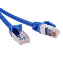 Патч-корд экранированный CAT6 F/UTP 4х2, LSZH, синий, 1.5м DKC RN6FU4515BL
