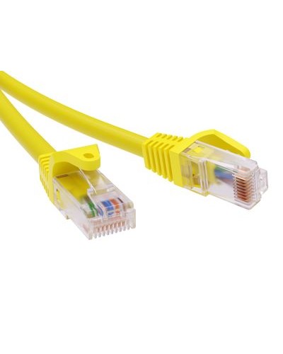 Патч-корд неэкранированный CAT6 U/UTP 4х2, LSZH, желтый, 2м DKC RN6UU4520YL в Сергиевом Посаде Патчкорды (медные) Pintop.ru