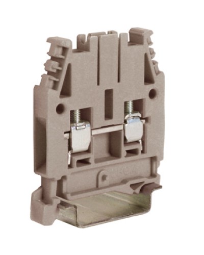 Зажим клеммный проходной 4 кв.мм DKC ZCBC04GR в Сергиевом Посаде Клеммные колодки Pintop.ru