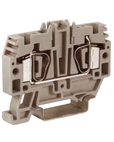 Зажим 4 кв.мм серый DKC ZHM250GR в Сергиевом Посаде Держатели, клипсы, скобы Pintop.ru