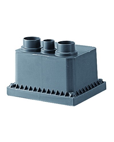 Колодец переходной смотровой 225x175x145 с крышкой для двустенных труб DKC (025001) в Сергиевом Посаде Повороты, муфты, тройники Pintop.ru