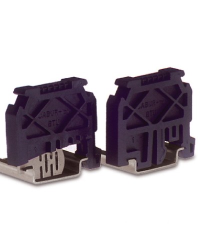 Торцевой упор BTU для фиксации клеммных зажимов на рейке ДКС ZBT005 в Сергиевом Посаде Держатели, клипсы, скобы Pintop.ru