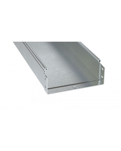 Лоток неперфорированный 100х100 L3000 толщ.1,5 мм, горячеоцинкованный DKC (3510115HDZ) в Сергиевом Посаде Кабельные лотки Pintop.ru