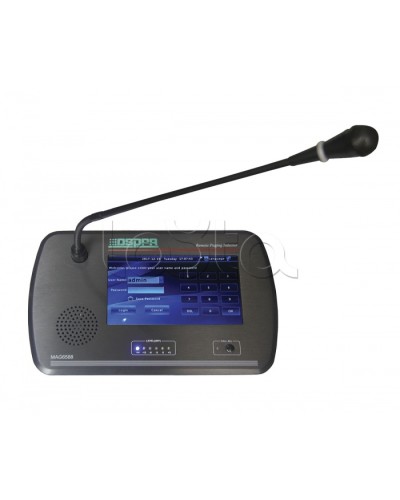 Консоль микрофонная DSPPA MAG-6588 в Сергиевом Посаде Система оповещения и трансляции Dsppa Pintop.ru