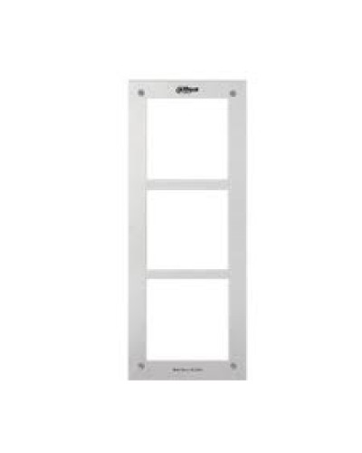 Рамка металическая для 3 модулей Dahua VTOF003 в Сергиевом Посаде Дополнительное оборудование для СКУД Pintop.ru