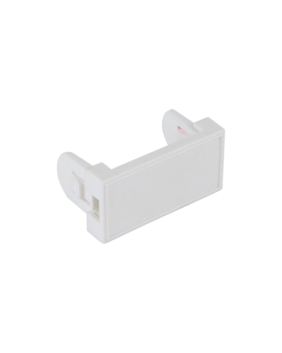 Заглушка 22,5х45 мм на 1 модуль, белый Datarex (DR-513410) в Сергиевом Посаде Розетки компьютерные и телефонные Pintop.ru