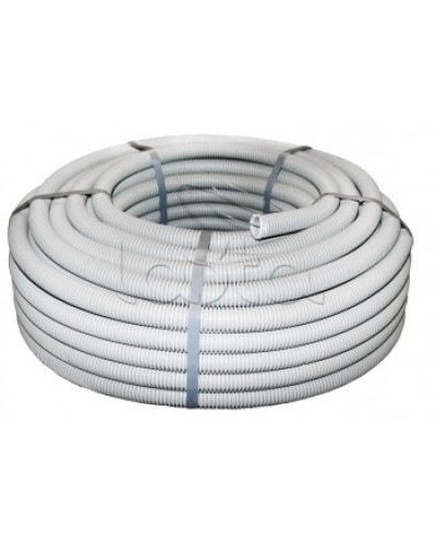 Труба гофр.ПВХ тяжелая с протяжкой d20 мм (100 м) серая EKF-Plast (tg-z-20-t) в Сергиевом Посаде Труба гофрированная Pintop.ru