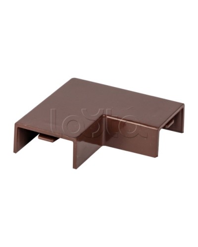 Поворот 90 гр. (20х10) (4 шт) темное дерево EKF-Plast (abd-20-10x4) в Сергиевом Посаде Аксессуары для кабель-канала Pintop.ru