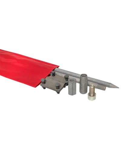 Комплект заземления с заострением, 3м, HZ EKF (gc-21301) в Сергиевом Посаде Аксессуары для кабель-канала Pintop.ru