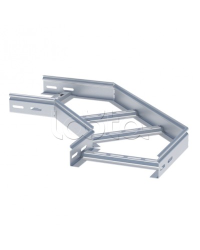 Угол 90 град. горизонтальный для лестничного лотка 50x100мм EKF (glt9050100) в Сергиевом Посаде Аксессуары для лотков Pintop.ru