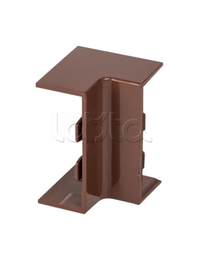 Угол внутренний (40х16) (4 шт) темное дерево EKF-Plast (ibd-40-16x4) в Сергиевом Посаде Аксессуары для кабель-канала Pintop.ru