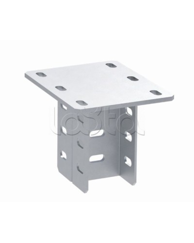 Кронштейн потолочный двойной 400 мм HDZ (2.5 мм) EKF (kp2400) в Сергиевом Посаде Аксессуары для лотков Pintop.ru