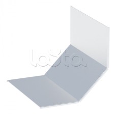 Крышка на угол 90 градусов верт. внутр. лестн. усиленная 150x500 мм (2 мм) HDZ EKF (kviltp90150500-2-HDZ)